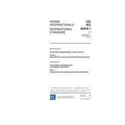 IEC 60439-1 Amd.1 Ed. 4.0 b:2004