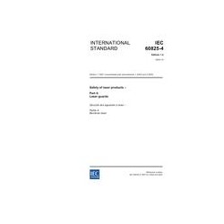 IEC 60825-4 Ed. 1.2 en:2003