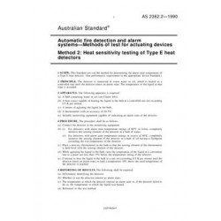 AS 2362.2-1990 [ Superseded ]