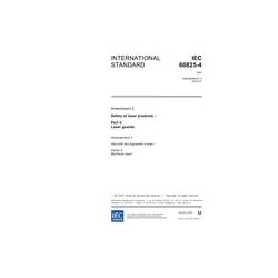 IEC 60825-4 Amd.2 Ed. 1.0 en:2003