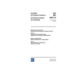 IEC 60077-5 Ed. 1.0 b:2003