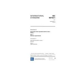 IEC 60745-1 Amd.2 Ed. 3.0 en:2003