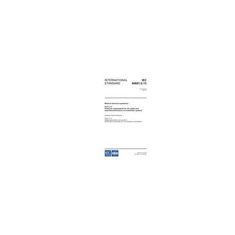 IEC 60601-2-13 Ed. 3.0 en:2003