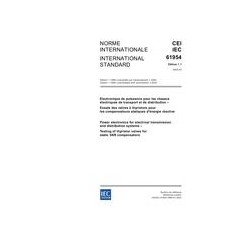 IEC 61954 Ed. 1.1 b:2003