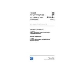 IEC 61058-2-4 Ed. 1.1 b:2003