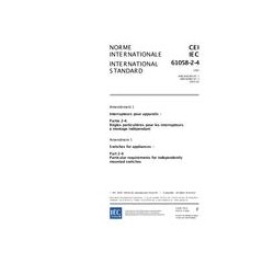 IEC 61058-2-4 Amd.1 Ed. 1.0 b:2003