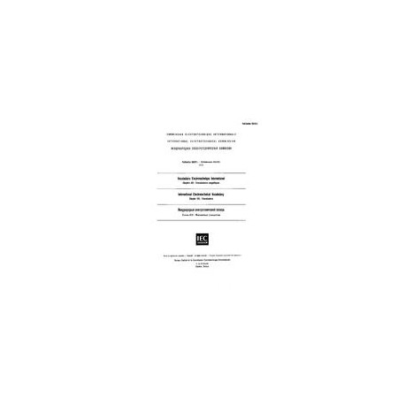 IEC 60050-431 Ed. 1.0 b:1980