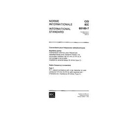 IEC 60169-7 Ed. 1.0 b:1975