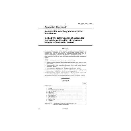 AS 3580.9.7-1990 [ Superseded ]