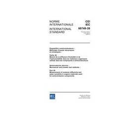 IEC 60749-39 Ed. 1.0 b:2006