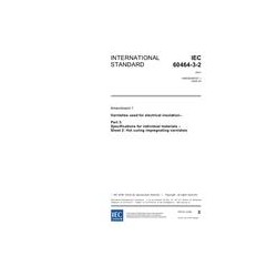 IEC 60464-3-2 Amd.1 Ed. 2.0 en:2006