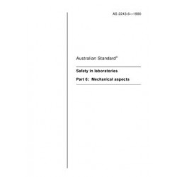 AS 2243.6-1990 [ Superseded ]