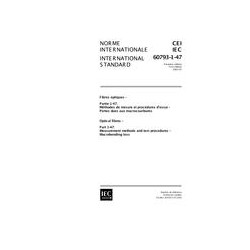 IEC 60793-1-47 Ed. 1.0 b:2001