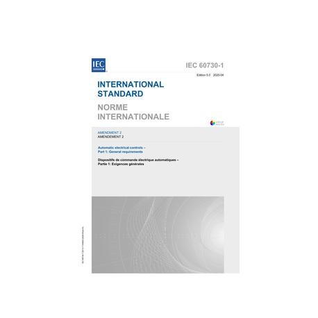 IEC 60730-1 Amd.2 Ed. 5.0 b:2020