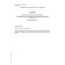 IEC 62946-01 Cor.1 Ed. 1.0 en:2020