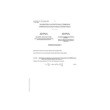 IEC 61400-12-1 Cor.2 Ed. 2.0 b:2020