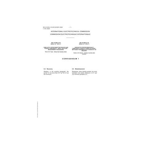 IEC 61300-2-19 Cor.1 Ed. 3.0 b:2020