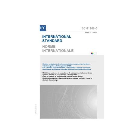 IEC 61108-5 Ed. 1.0 b:2020