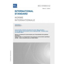IEC 61850-9-2 Amd.1 Ed. 2.0 b:2020
