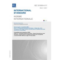 IEC 61000-4-11 Ed. 3.0 b:2020