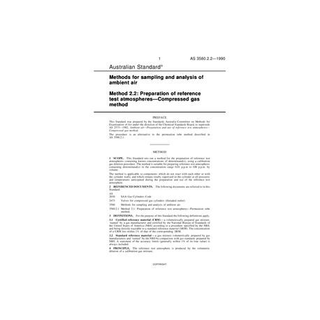 AS 3580.2.2-1990 [ Superseded ]