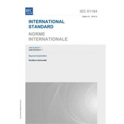IEC 61184 Amd.1 Ed. 4.0 b:2019
