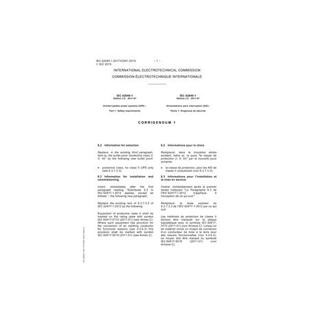 IEC 62040-1 Cor.1 Ed. 2.0 b:2019
