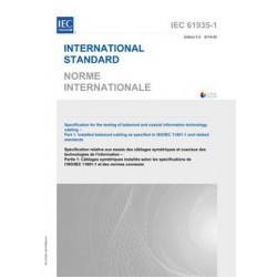 IEC 61935-1 Ed. 5.0 b:2019