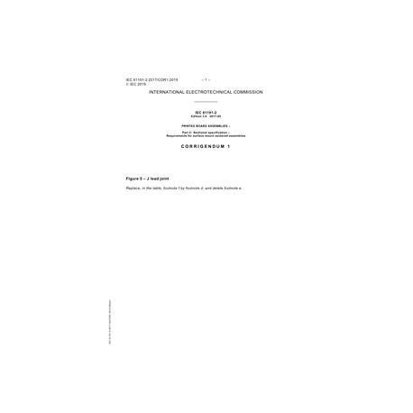 IEC 61191-2 Cor.1 Ed. 3.0 en:2019