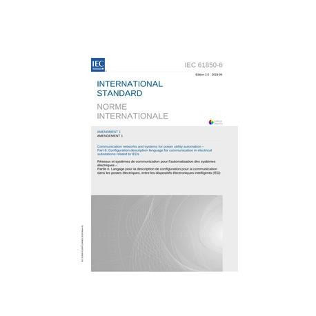 IEC 61850-6 Amd.1 Ed. 2.0 b:2018