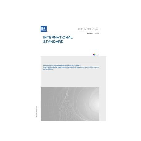 IEC 60335-2-40 Ed. 6.0 en:2018