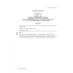 AS 2030.3-1982 AMDT 1