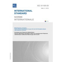 IEC 61169-59 Ed. 1.0 b:2017
