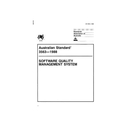 AS 3563-1988 [ Superseded ]
