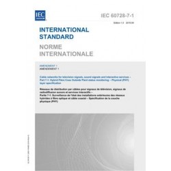 IEC 60728-7-1 Amd.1 Ed. 1.0 b:2015