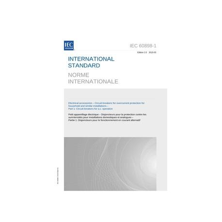 IEC 60898-1 Ed. 2.0 b:2015