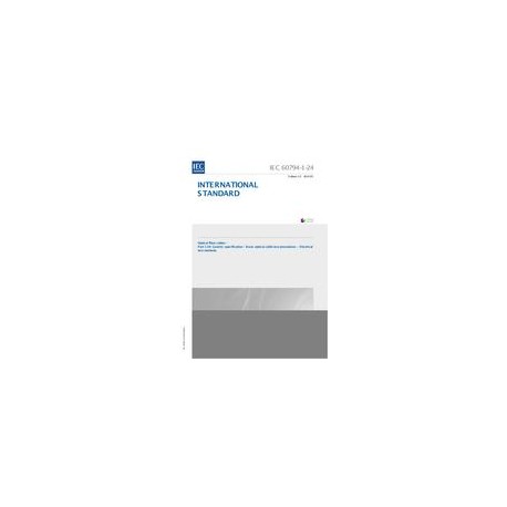 IEC 60794-1-24 Ed. 1.0 en:2014