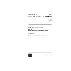 IEC 61400-23 Ed. 1.0 en:2014