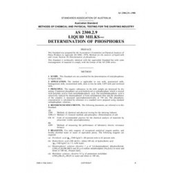 AS 2300.2.9-1988 [ Superseded ]