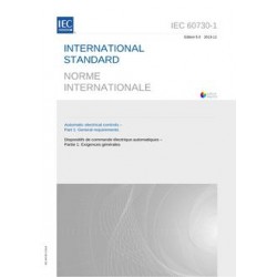 IEC 60730-1 Ed. 5.0 b:2013