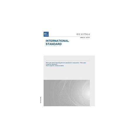 IEC 61754-4 Ed. 2.0 en:2013