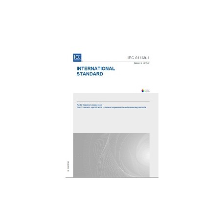 IEC 61169-1 Ed. 2.0 en:2013