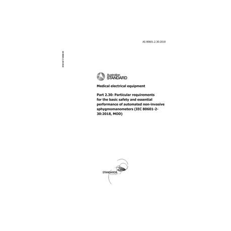 AS 80601.2.30:2018