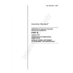 AS 2545 B-1987 [ Superseded ]