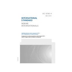 IEC 62561-4 Ed. 1.0 b:2010
