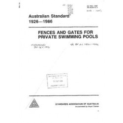 AS 1926-1986 [ Superseded ]