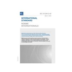 IEC 61249-2-42 Ed. 1.0 b:2010