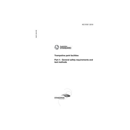 AS 5159.1:2018