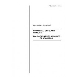AS 2900.7-1986 [ Superseded ]