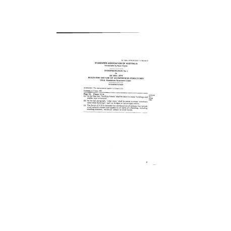 AS 1664-1979/INTERP 1-1985